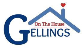 Gellings Roofing & Siding LLC On The House Logo